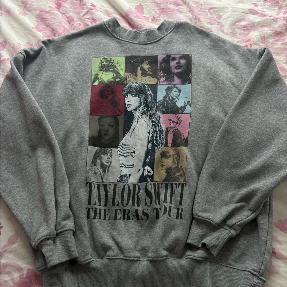 Eras Tour Official Merch Cream Hoodie Medium